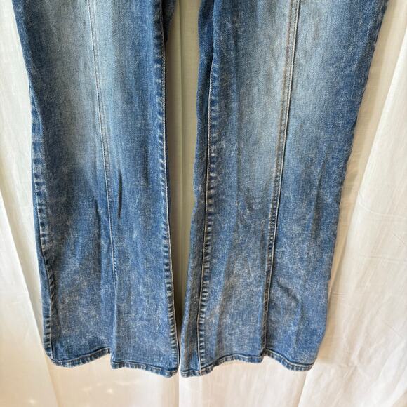 Good Hart Matilda Jane High Rise Flare Leg Denim Jeans Size 8 - Picture 3 of 8